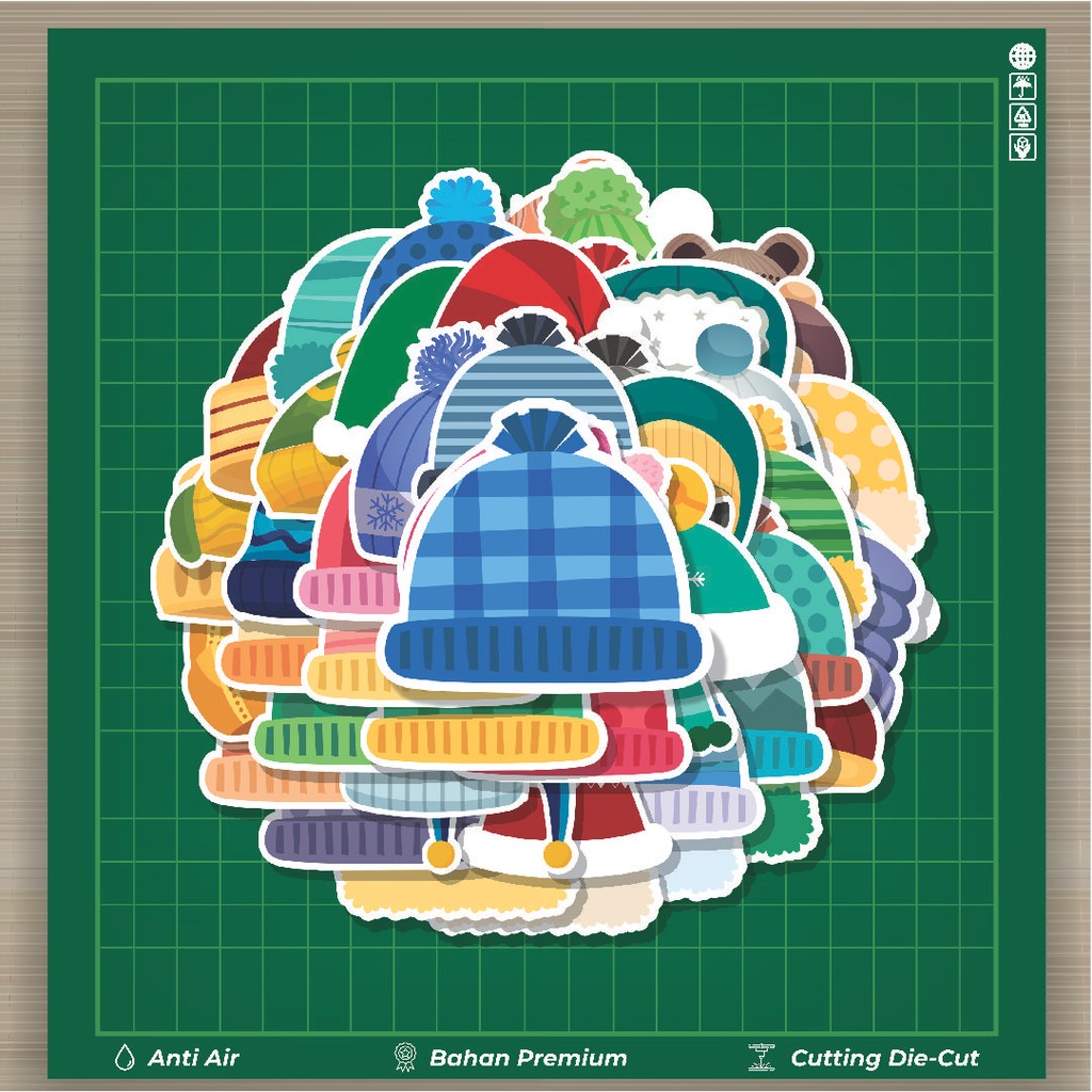 

HOT 50 PCS STIKER Stiker Topi Musim Dingin Stiker Fashion Cars Decal Dingin Kartu Album Custom Vinyl Anti Air- Sticker Aesthetic Buku Journal Koper Casing HP Tablet Laptop Helm Motor Botol Minum