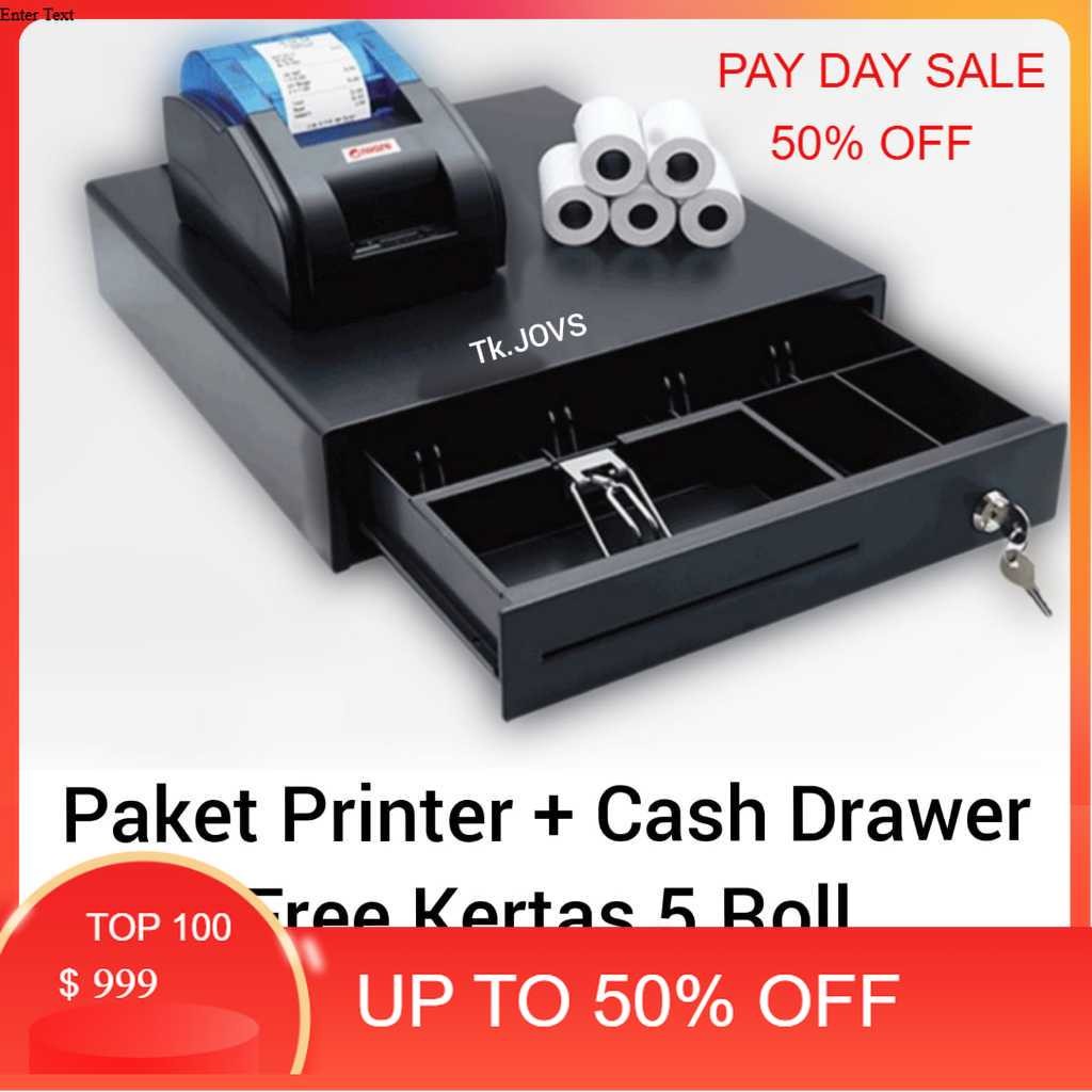Paket Alat Kasir Mesin kasir Android Komputer kasir
