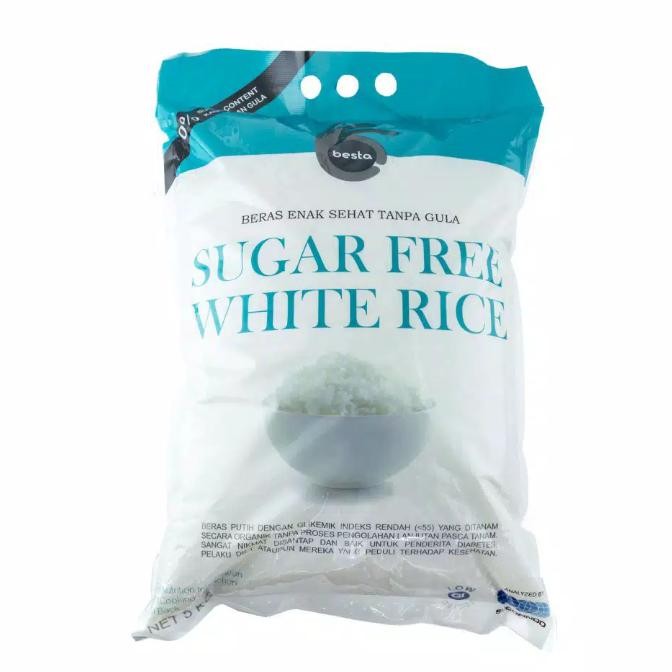

Besta Rice Sugar Free 5kg beras diabet