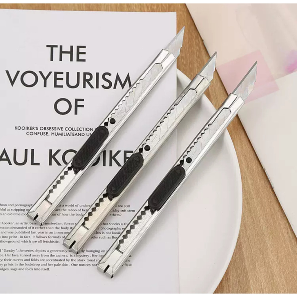 

Cutter Pisau Kater Stainless Besi Tajam MURAH