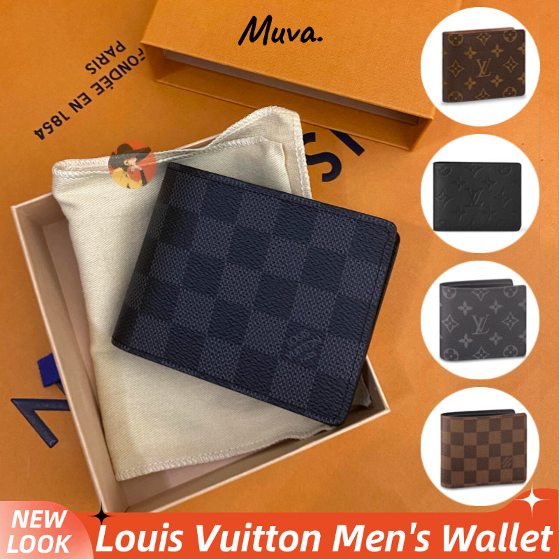 Louis Vuitton Multiple Men's Wallet Card Holders Pria/pemegang kartu/dompet LV Wallet