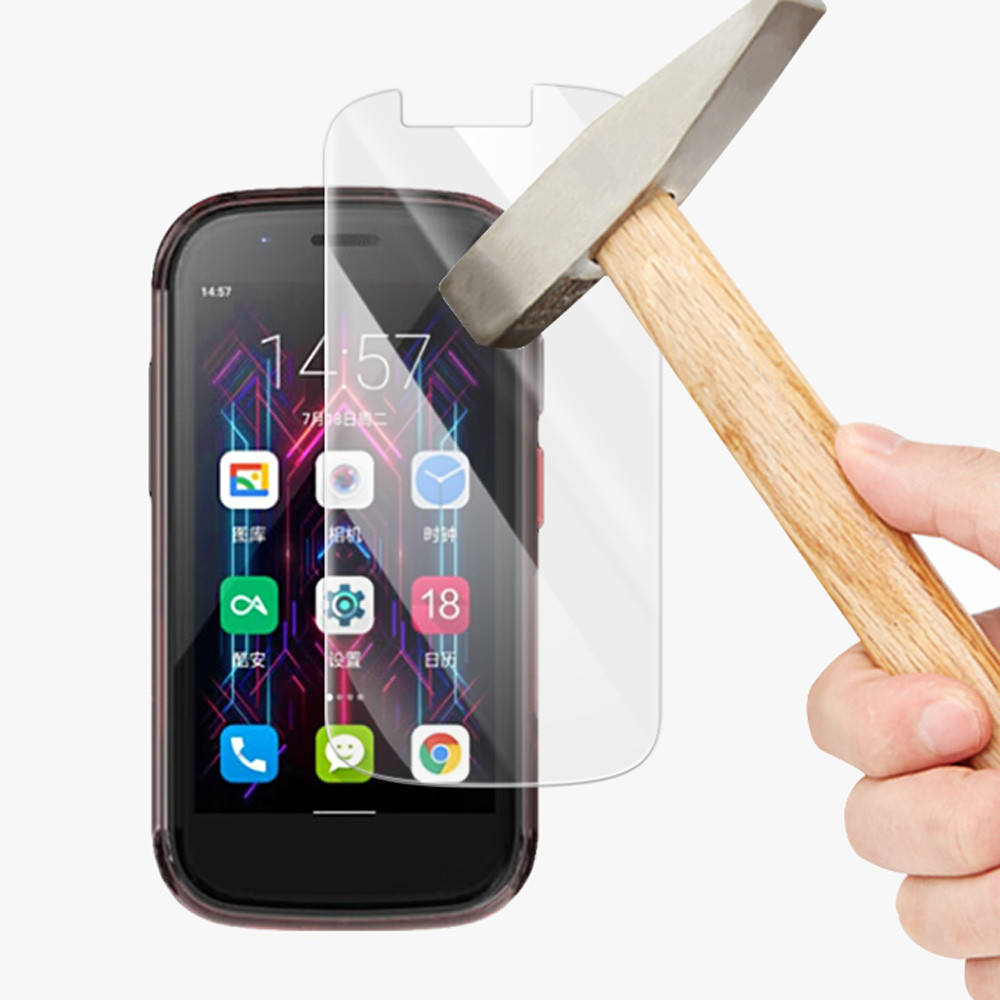 Protetor de tela de filme de vidro temperado protetor premium à prova de arranhões 9H para Unihertz 