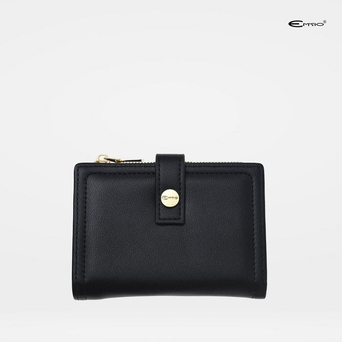 ORIGINAL Dompet Wanita Emsio by Elizabeth Dompet Lipat 0750-1517 - Black