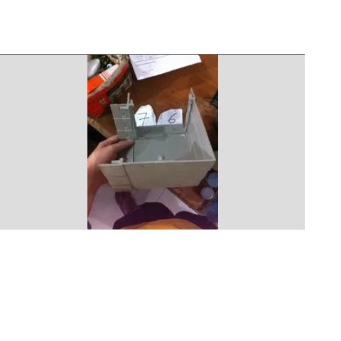 Sambungan Talang Air Kotak PVC Belokan talang air kotak pvc