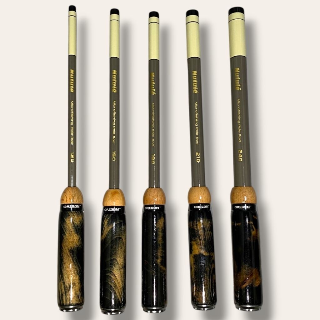 Joran Tegek Carbon Microfishing Oregon Nutule Mentah Tegek Ultralight Super Lentur MP