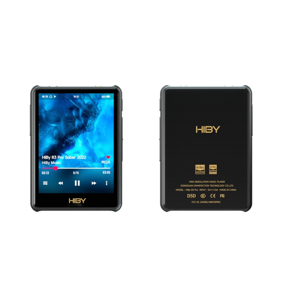 HiBy R3 Pro Saber 2022 Network Streaming Music Player USB DAC Audio Bluetooth WiFi DSD256 MQA16x LDA