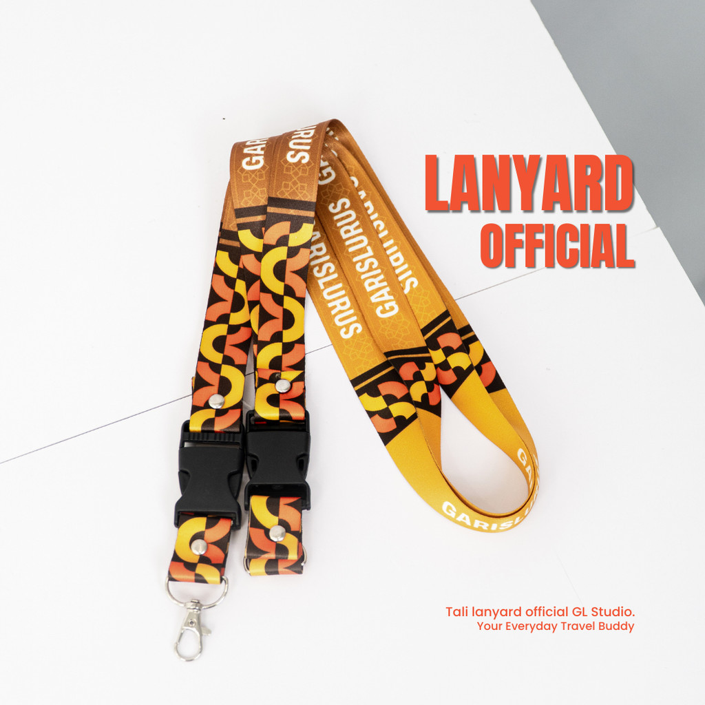 

Lanyard Official Garislurus Travel Tali Gantungan ID Card Original GL Studio