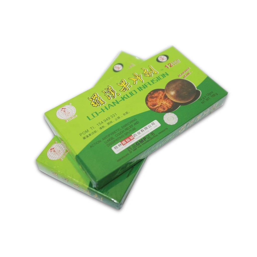 

Lohankuo Infusion Minuman Herbal 12 Pcs 14g Membantu Meredakan Panas Dalam