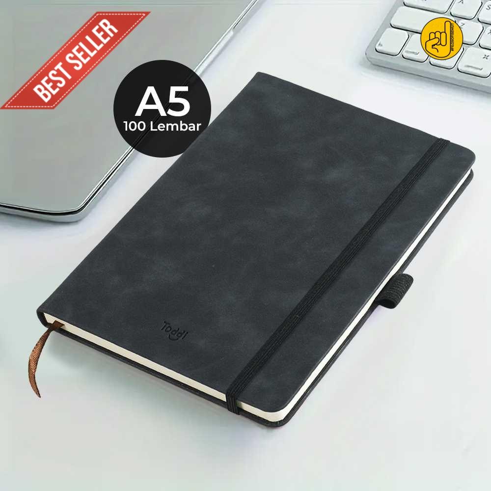 

baldan Toddi Buku Jurnal Hardcover Notebook Diary 200 Halaman Grid - LXY0133 good quality