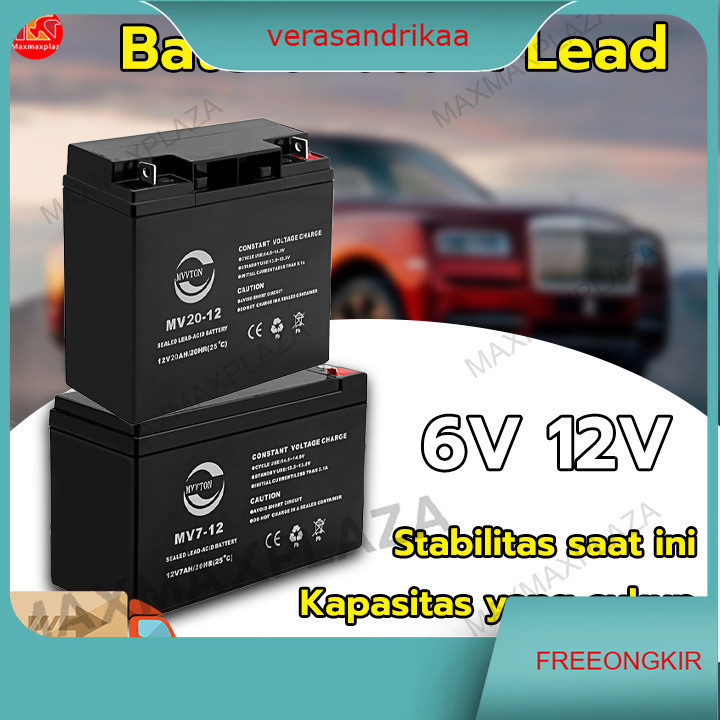 12v 30ah Aki Kering UPS VRLA MAXSTROM 12v20ah 12v7ah/8ah/ 30ah/ 50ah Aki Kursi Roda  Elektrik Sepeda