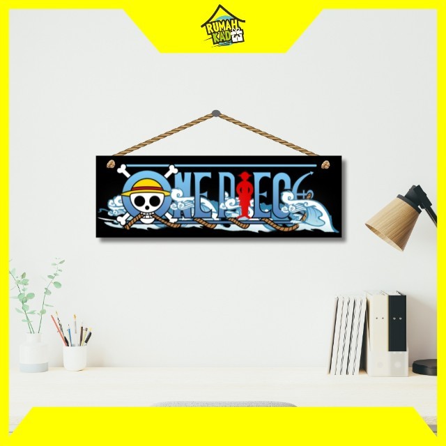 Rumah Kado - Hiasan Pintu Anime One Piece Kayu Tahan Air