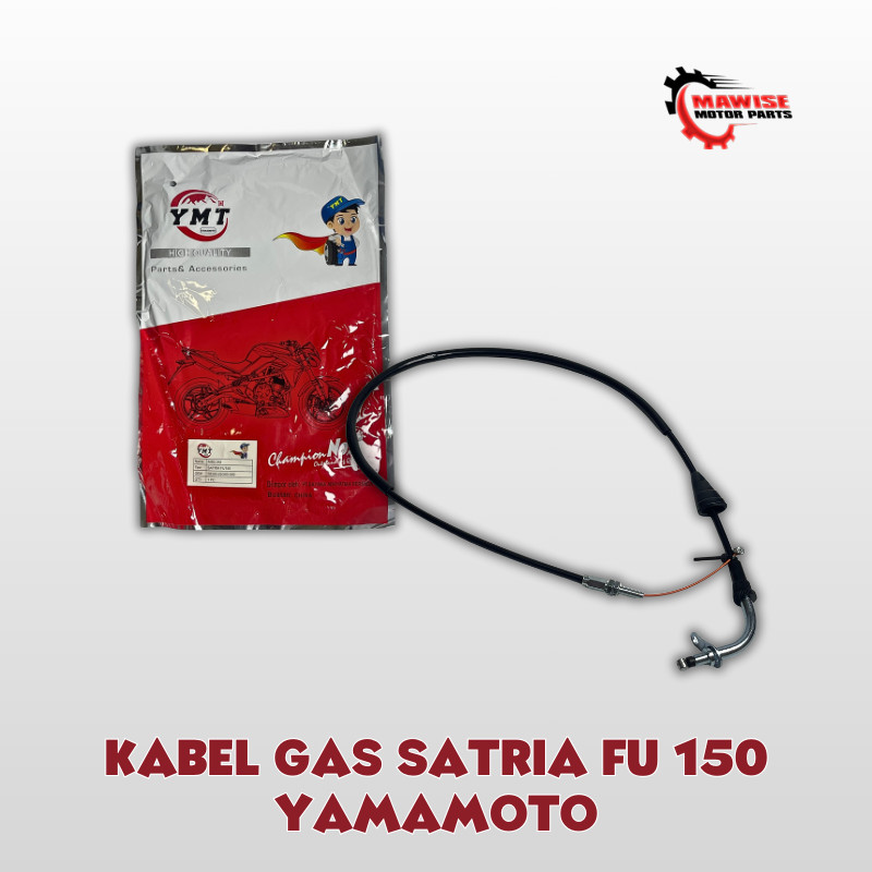 KABEL GAS SATRIA FU 150 YAMAMOTO - KABEL GAS SATRIA F150 TALI GAS SATRIA FU