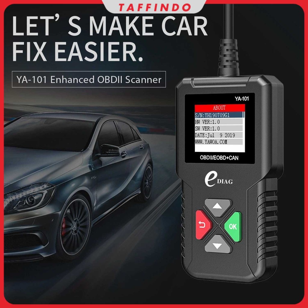Pembaca Kode Diagnostik Mobil OBD2 Car Engine Scanner Tool - YA101