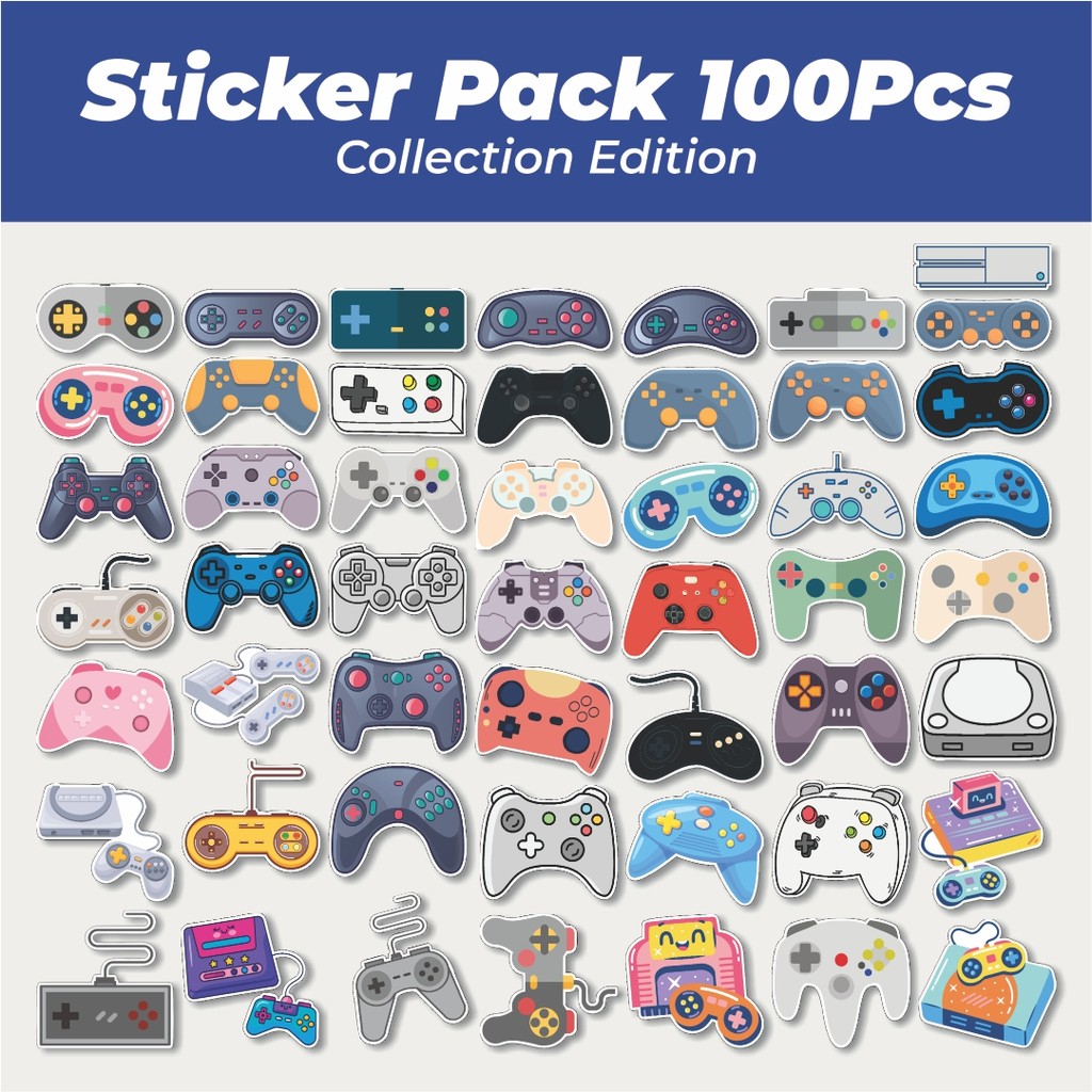 Hot Stiker Playstation Lucu Anti Air Stikers Berperekat Waterproof Sticker Decal Buat Motor Helm Buk