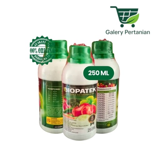 Biopatek 250ml Fungisida Bakterisida Hayati Alami Untuk Tanaman Cabe Tomat