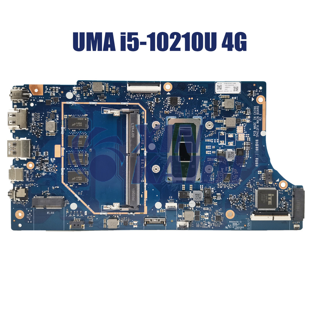 TP412FA  Mainboard For ASUS Vivobook Flip 14 TP412 TP412F SF4100F TP412FAC Laptop Motherboard i3 i5 
