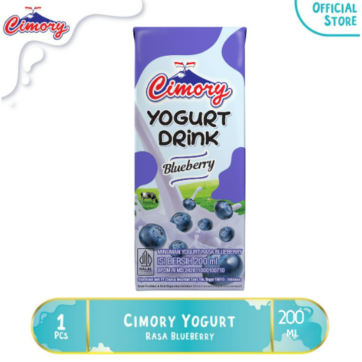 CIMORY UHT YOGHURT DRINK BLUEBERRY 200ML