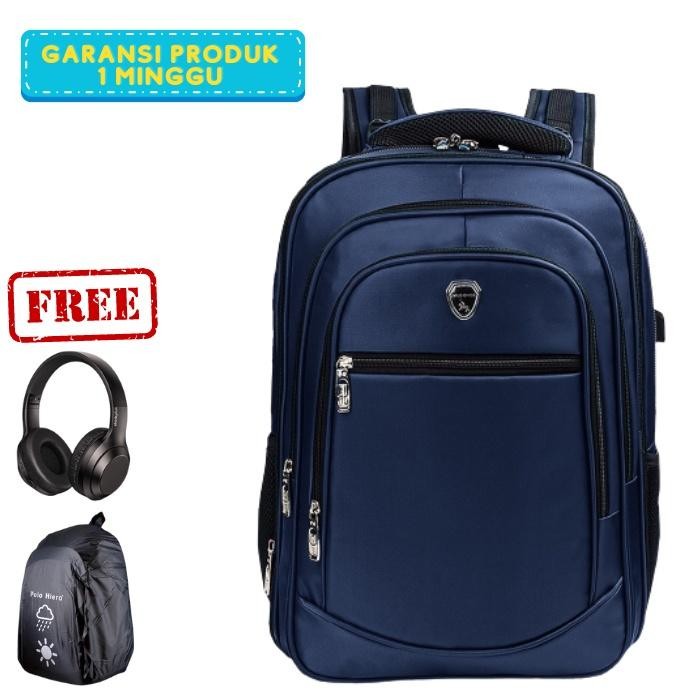 (FREE HAEDPHONE) Tas Ransel Polo Alto Anakk Sekolah Bag Mudik Besar Anti Air Bags Sekolah Anak Sekol