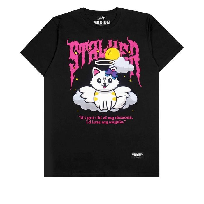 (COD) Stalker Kaos / T-Shirt Stalker - Run Moon Panjang Distro - L