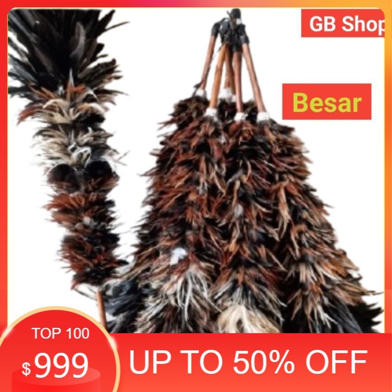 sulak bulu ayam besar murah, Kemoceng bulu ayam besar kwalitas bagus Best Seller