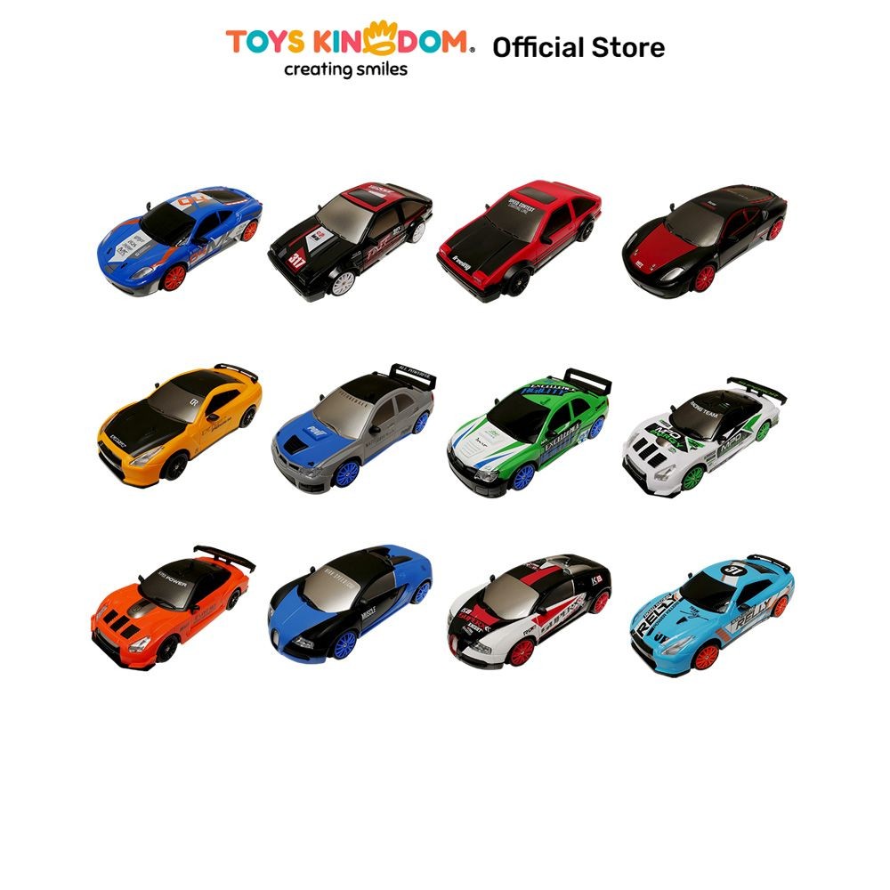 Toys Kingdom Cruzer Drift King Wave Remote Control 1 Random Toys Kids Toy Mainan Kendaraan Dan Remot