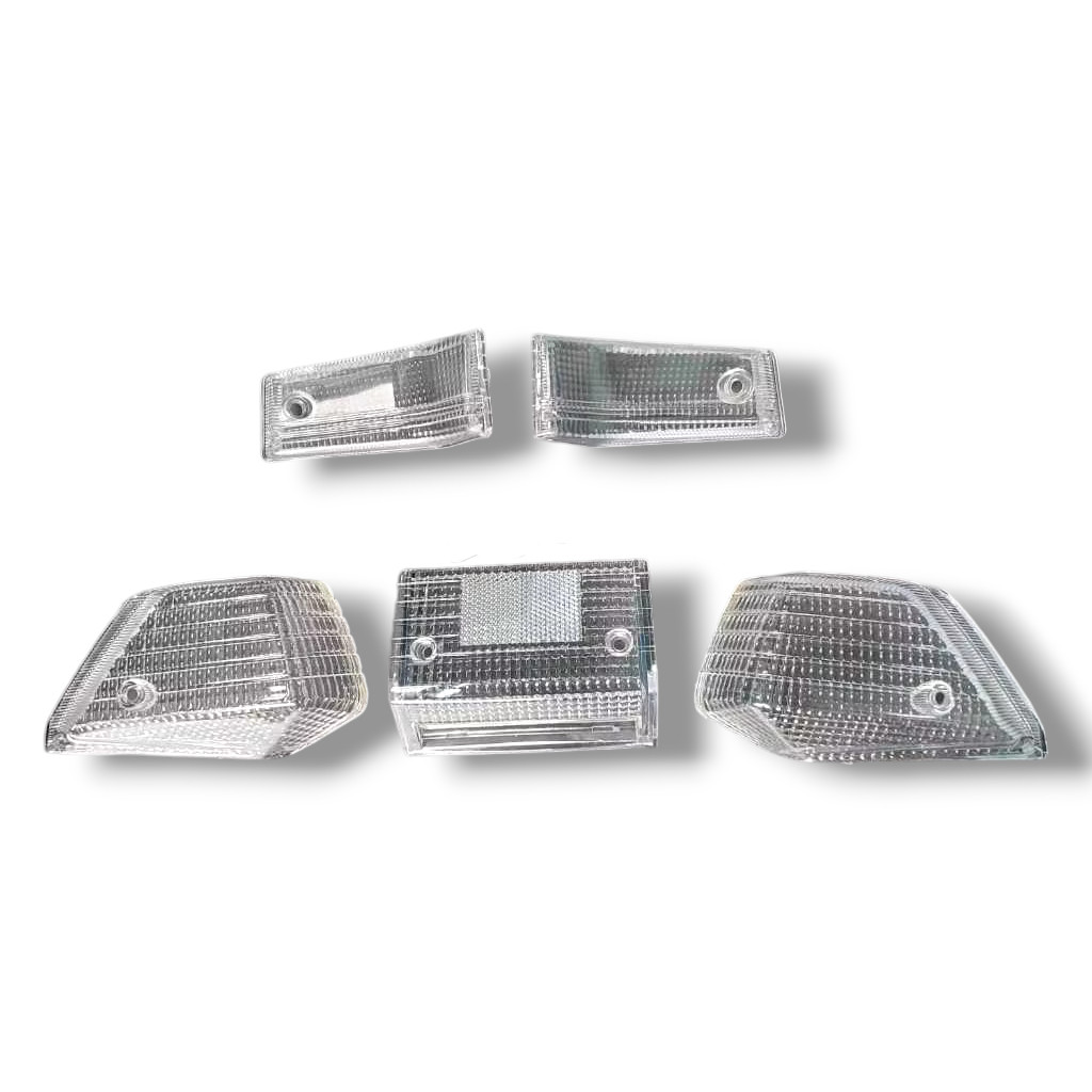 Mika sen sein depan rc100 putih mika reting depan rc100 putih bening set mika stoplamp rc100 rc80 pu