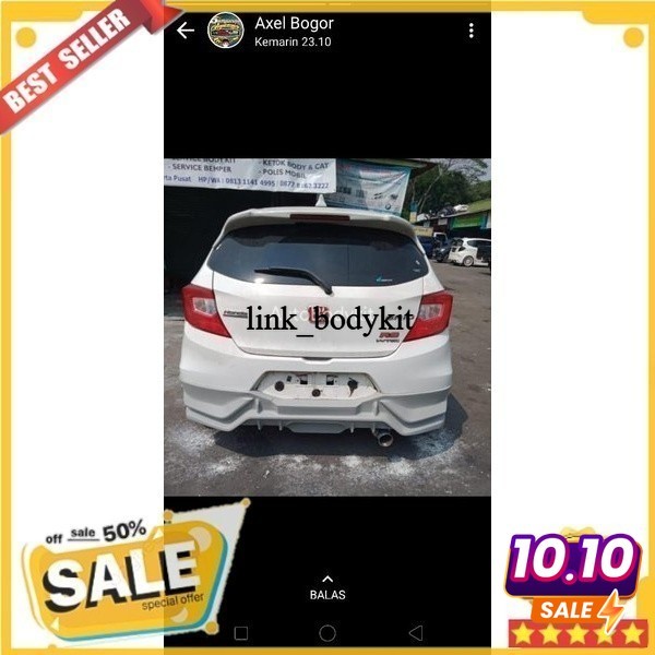 Bodykit Honda Brio 2018 2019 2020