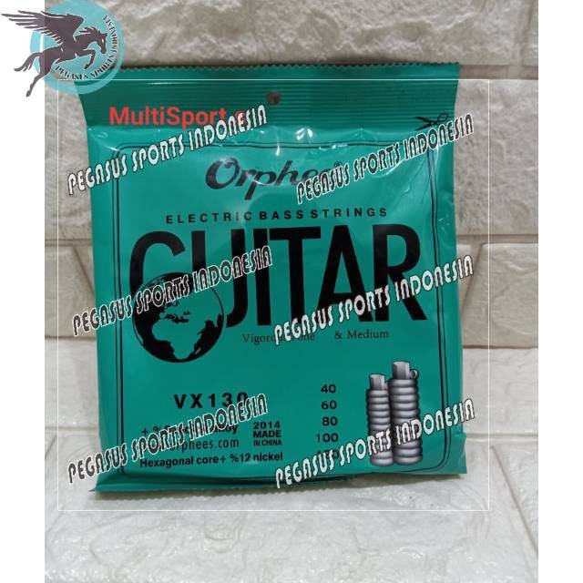 100% ORIGINAL SENAR GITAR ELEKTRIK BASS ORPHEE