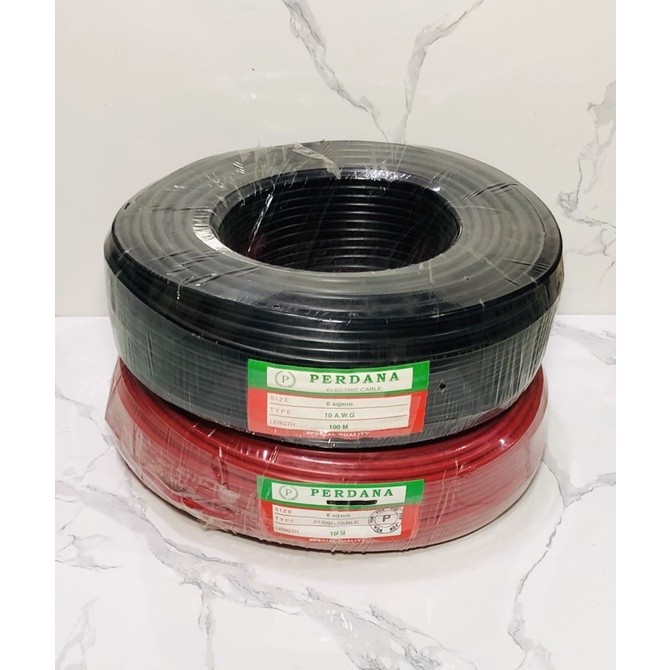 Kabel NYAF Tunggal Serabut Perdana 6mm 1 Roll 100 Meter