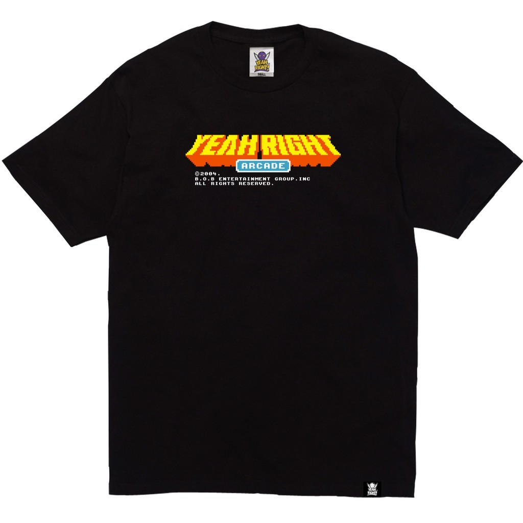 (COD) YEAH RIGHT 8BIT TS BLACK