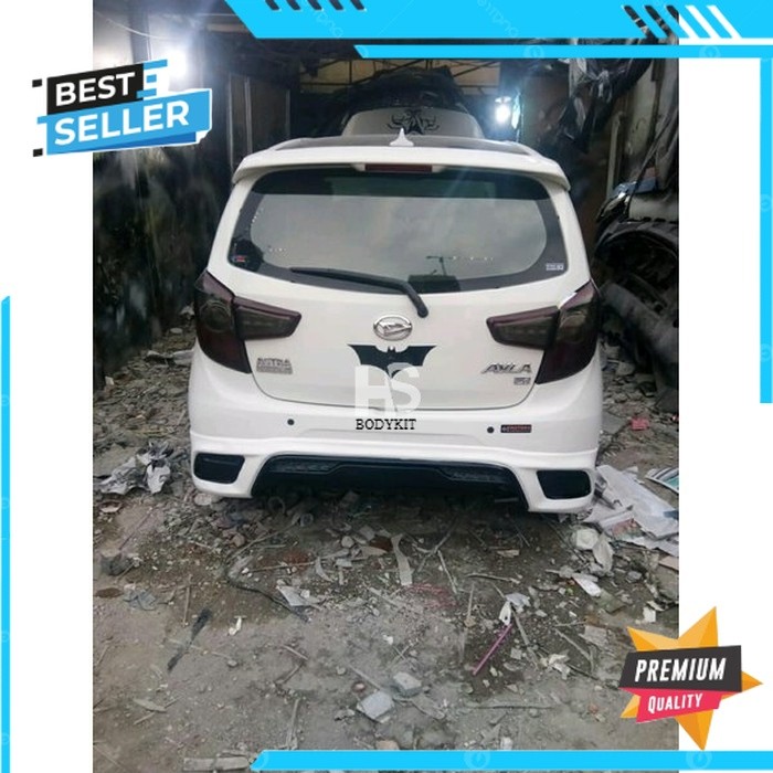 Promo Bemper Body Kit Bodykit Belakang Agya Yaris Trd Grade-A  Lentur-Tebal-Kuat