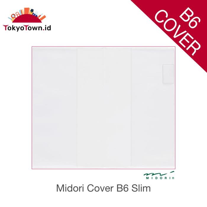 Midori Notebook Clear Cover for B6 slim