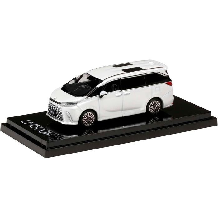 1/64 HOBBY JAPAN DIECAST LEXUS LM500H 6 SEATER WHITE (RHD)