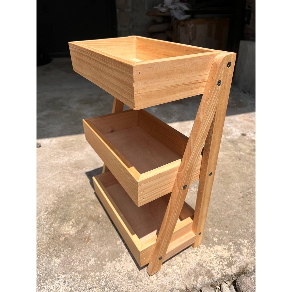 Rak Tempat Bawang / Rak Bumbu / Rak Telur 3 Susun