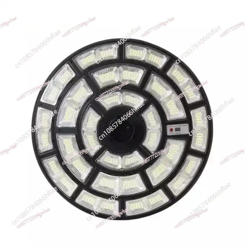 Solar garden light outdoor round induction outdoor solar street light solar villa lighting system