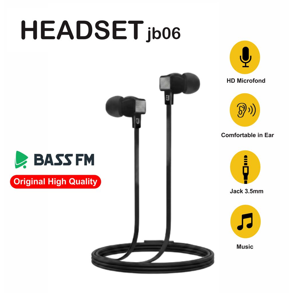 Headset Bass Stereo Terbaru JBL JB-06 Original
