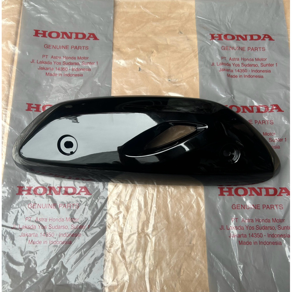 Sparepart ORIGINAL Cover Tameng Tutup Knalpot Scoopy K2F 2020 2021 2022 2023 Original