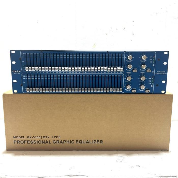 Equaliser DB Voice GX 3100 Original Equalizer dbvoice GX3100 With Subwoofer