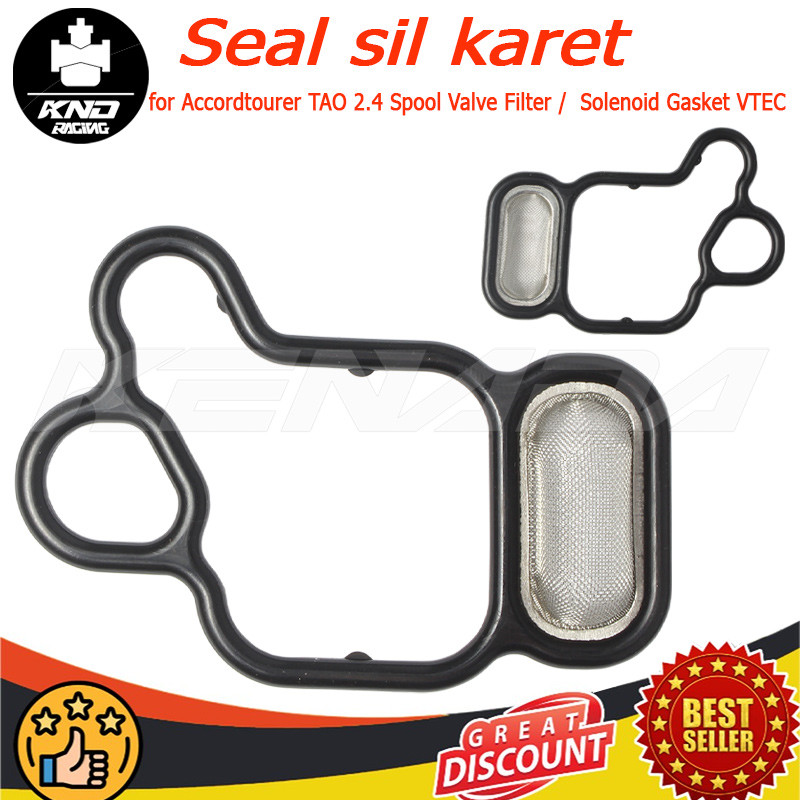 Packing Vtec Seal Vtech Belakang 15815-R40-A01 Ori Indo  Accord Cp2,CRV RM3, Odyssey, Crv Gen4 Rm 2.