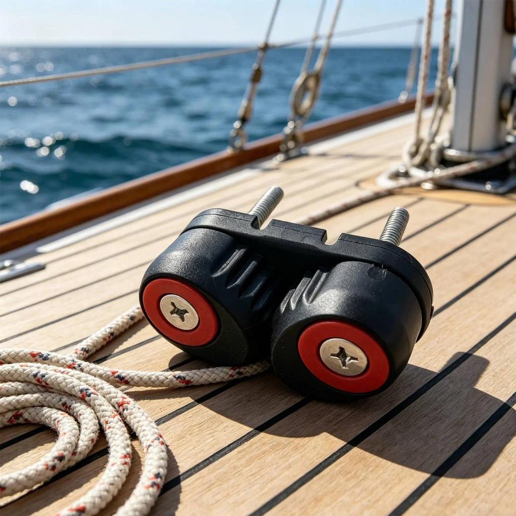 Spherical Bearing Clamp Cleat Fast Entry Rope Cleat Fast Entry Rope Holder Easy Disassembly Boating 