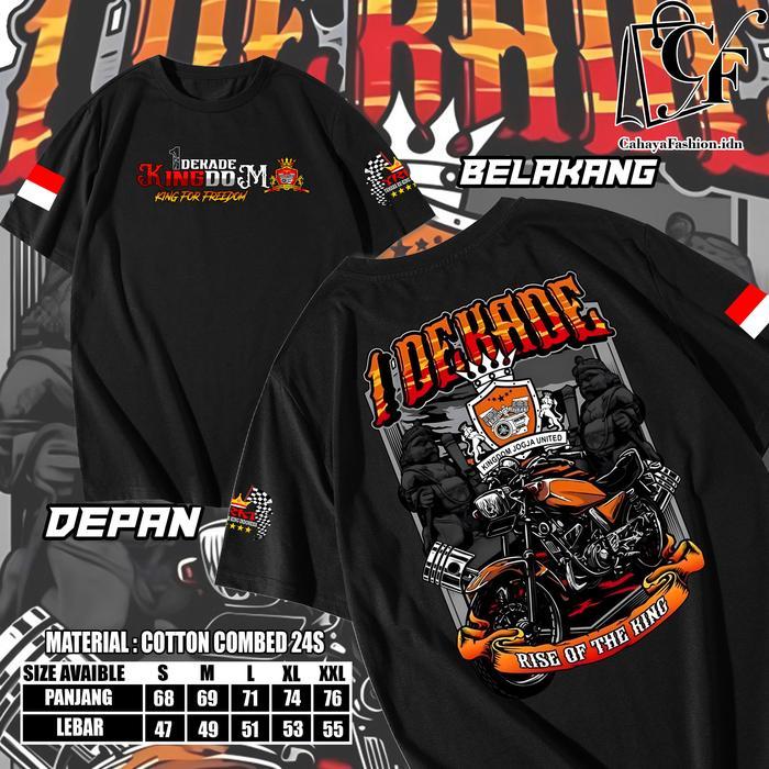 KAOS ANNIV KINGDOM JOGJA UNITED (1 DEKADE) t shirt rxking