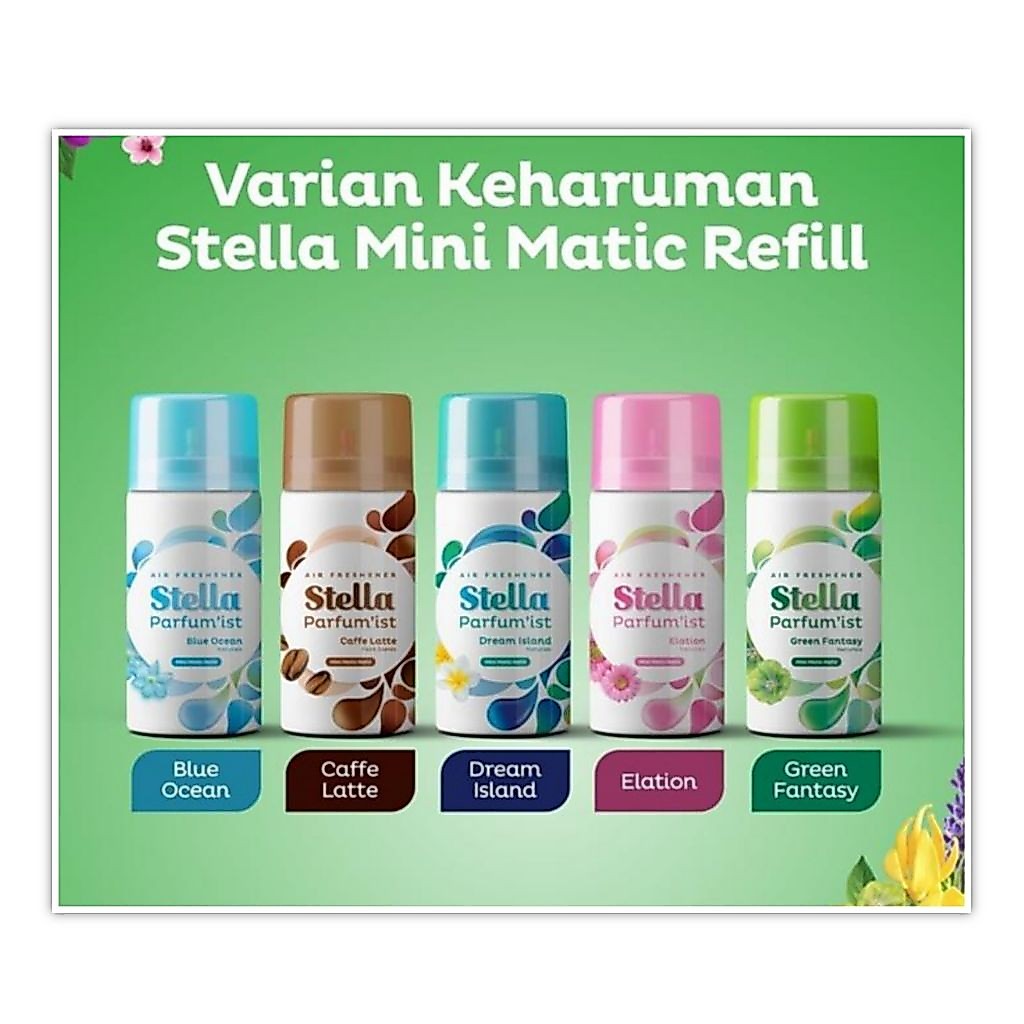 Stella Mini Matic Refill 40 ml Pengharum Ruangan Otomatis