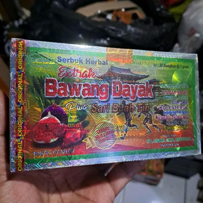 bawang dayak jamu seduh asam urat pegalinu cikungunya