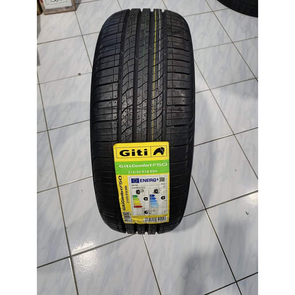 Ban Mobil GITI Comfort F50 215/55 R18 Ban Mobil Berkualitas OMODA5 TRAX HRV HYBRID