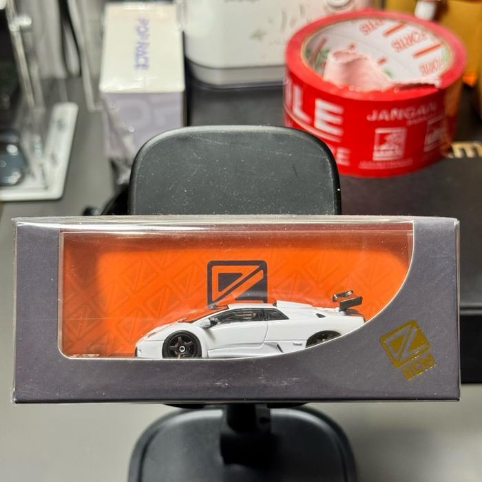DCM 1/64 Lamborghini Diablo GTR White Putih New Segel