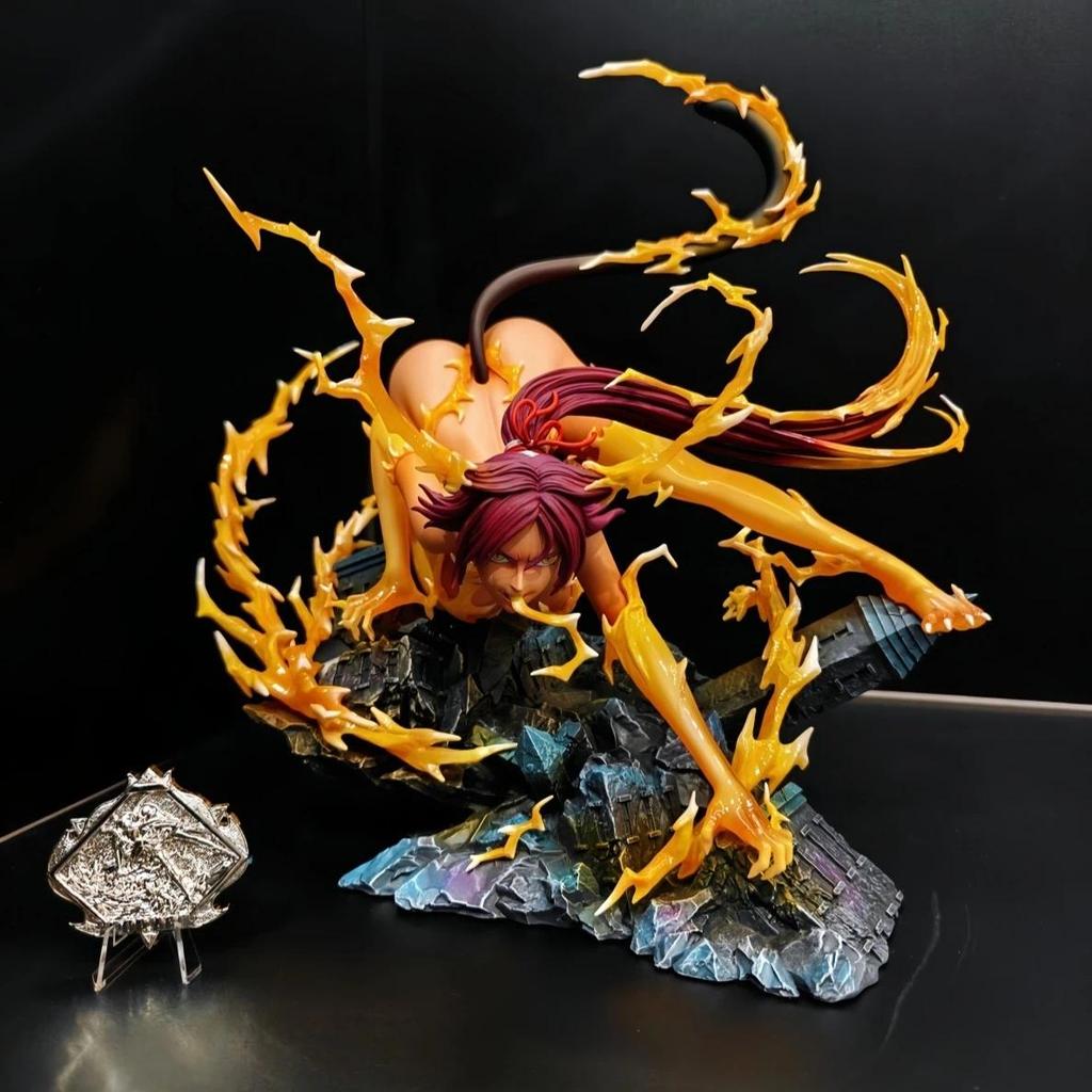 Bleach Yoruichi Shihouin Figure, 23cm Thousand-Year Blood War Arc Model, Anime Desktop Display Statu