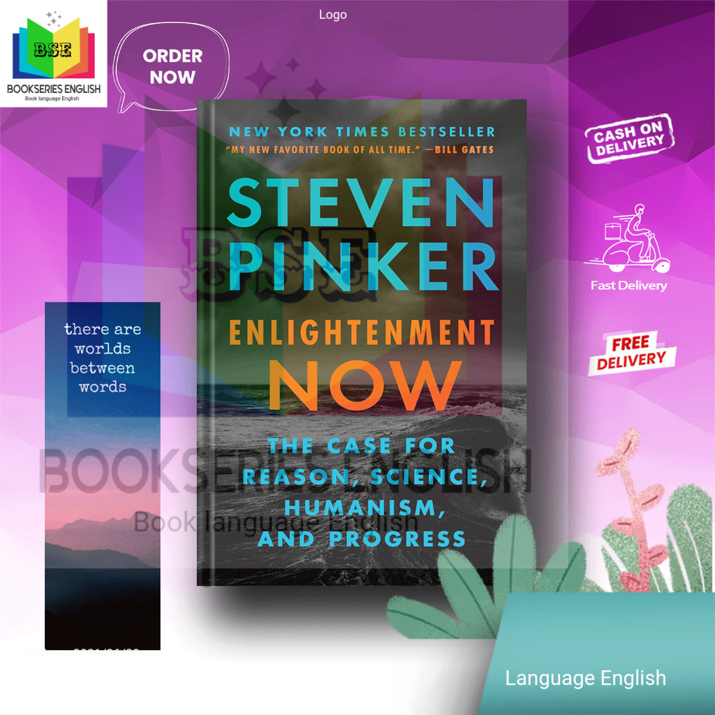 Enlightenment Now : The Case for Reason, Science, Humanism By Steven Pinker (English)