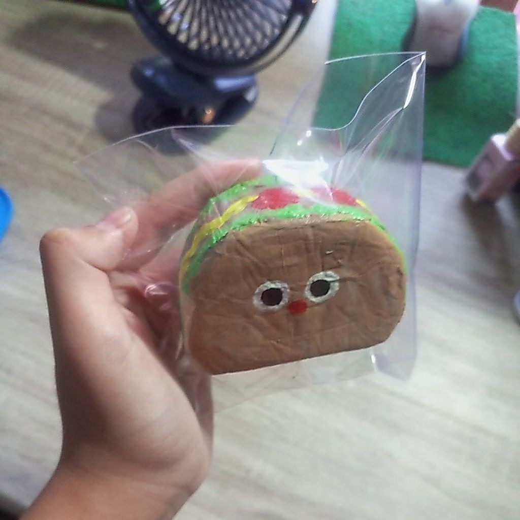 squishy homemade taco