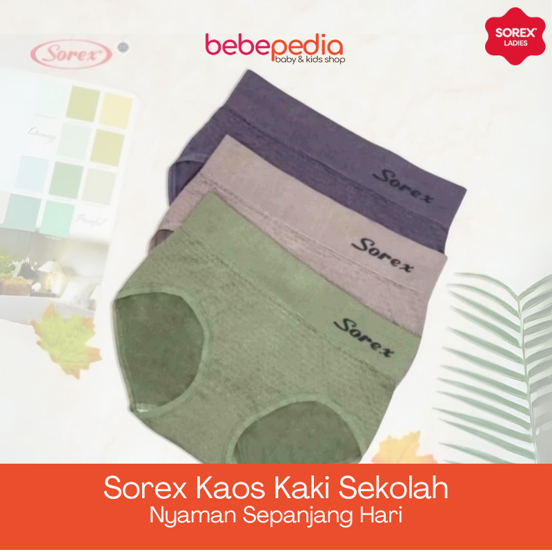 SOREX Celana Dalam Wanita Seamless Rajut CD 35716