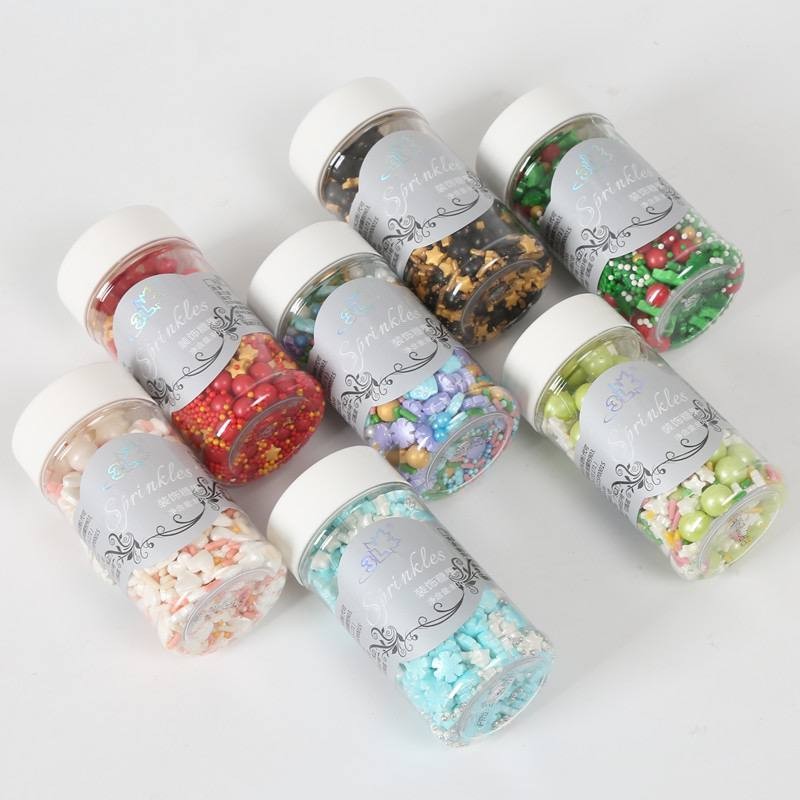 

SPRINKLE HIASAN KUE MIX/SPRINKLE HIASAN DEKORASI CAKE ULANG TAHUN NATAL IMLEK CHRISTMAS CNY